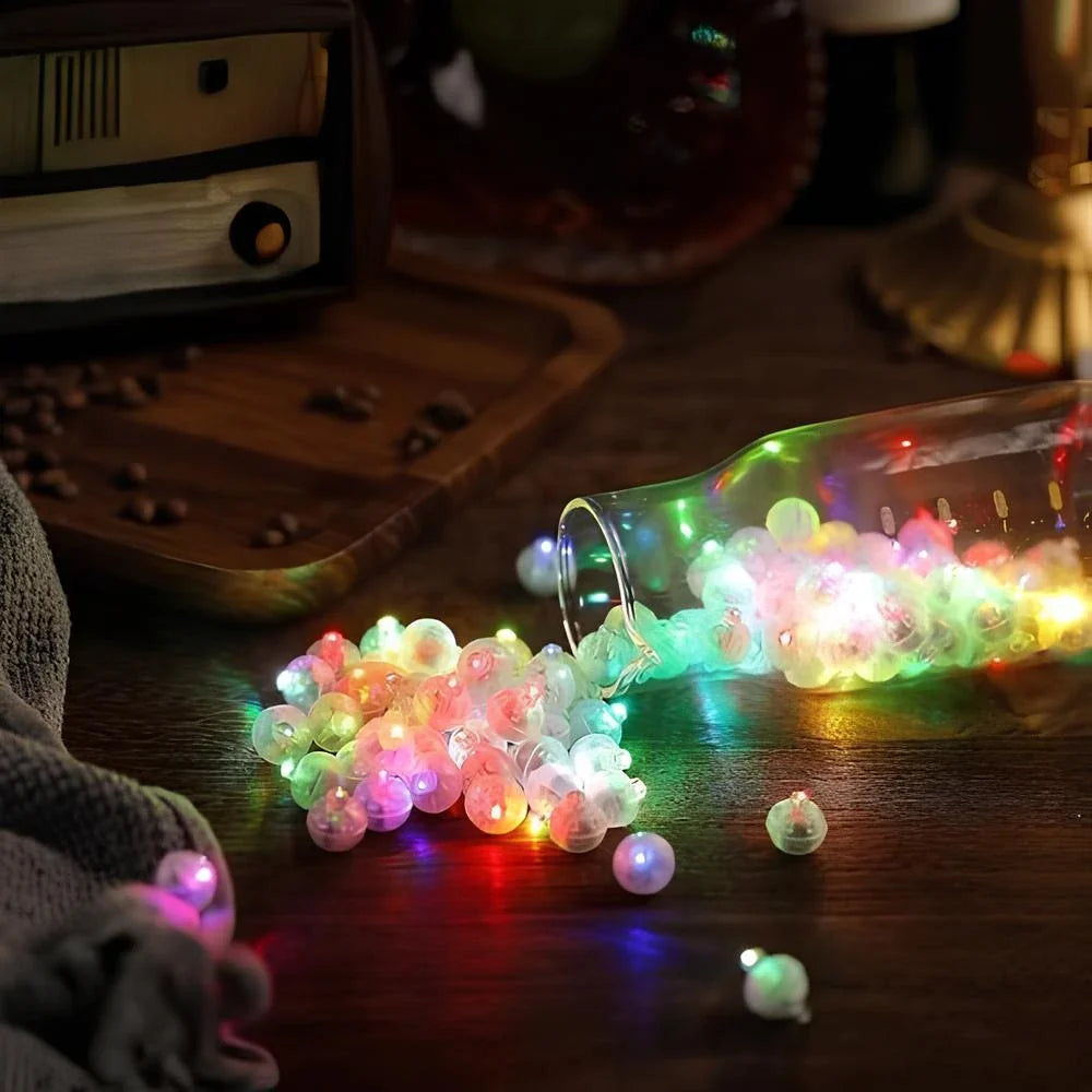 Mini LED Light Pearls for Balloons