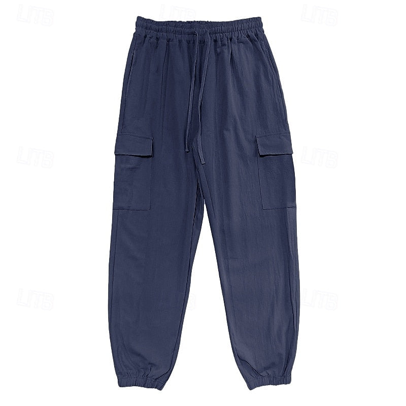 Men's Relaxed-Fit Cargo Everyday Trousers – image 7