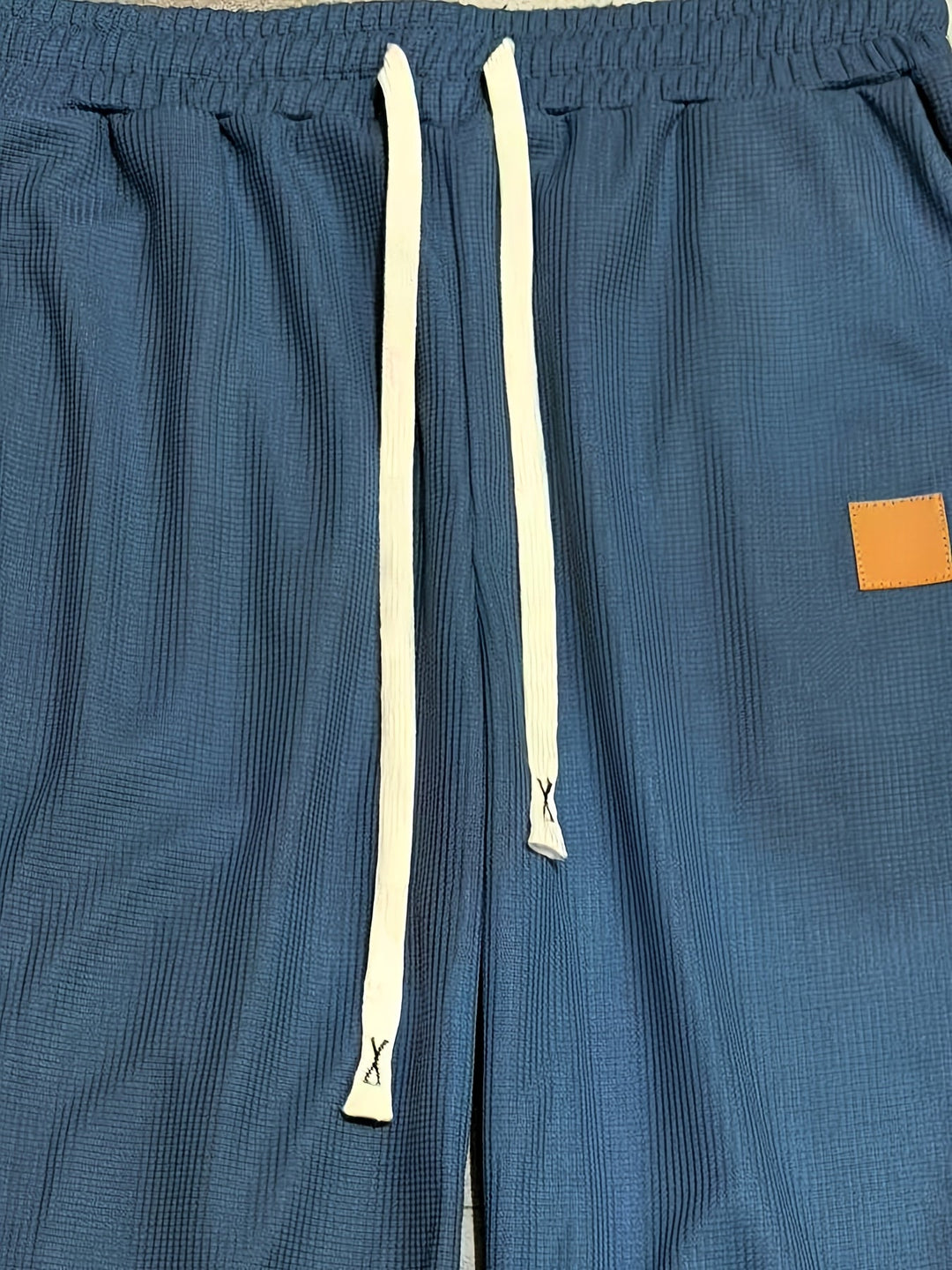 Men's Textured Relaxed-Fit Everyday Trousers – image 11