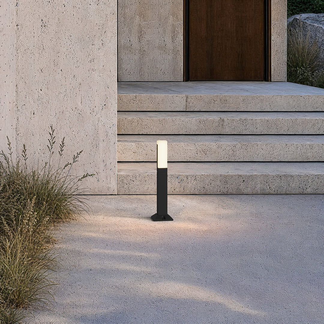 Black Aluminium Garden Path Light | 23-61 cm