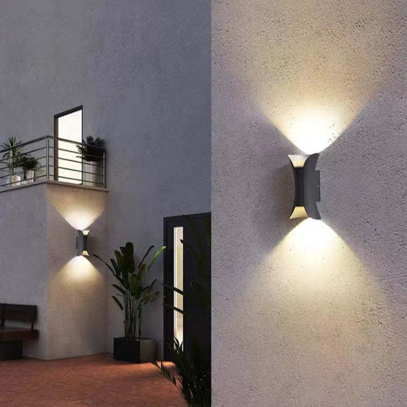Calyxor Wall Lamp Curved Outdoor Wall Mounted LED