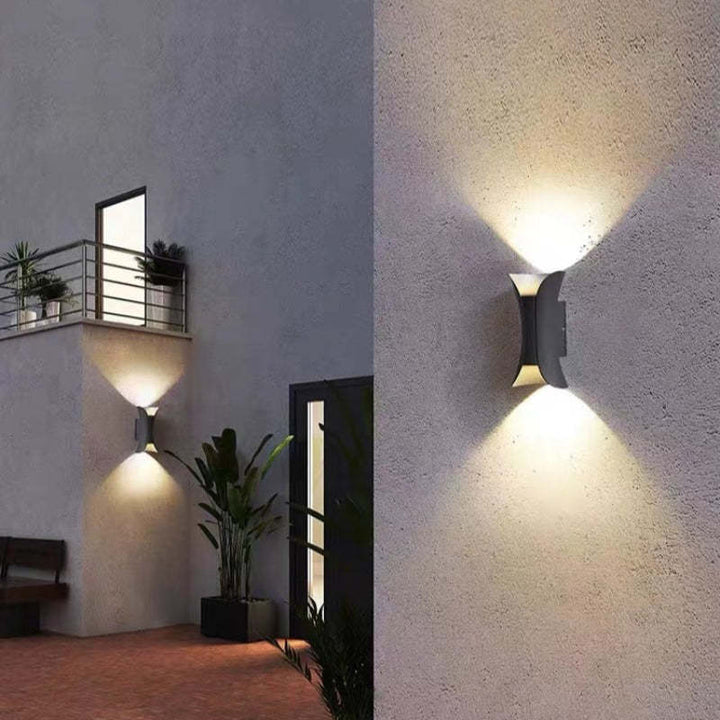 Calyxor Wall Lamp Curved Outdoor Wall Mounted LED