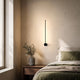 Slim LED Line Wall Light | Black, Rotatable, 60-120 cm