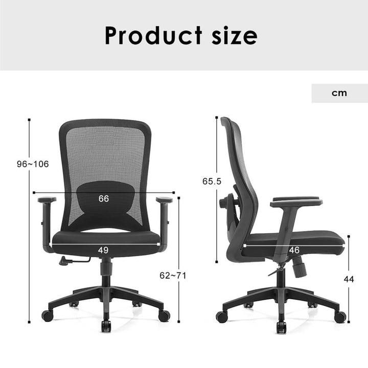 Fenna Mid-Back Mesh Office Chair