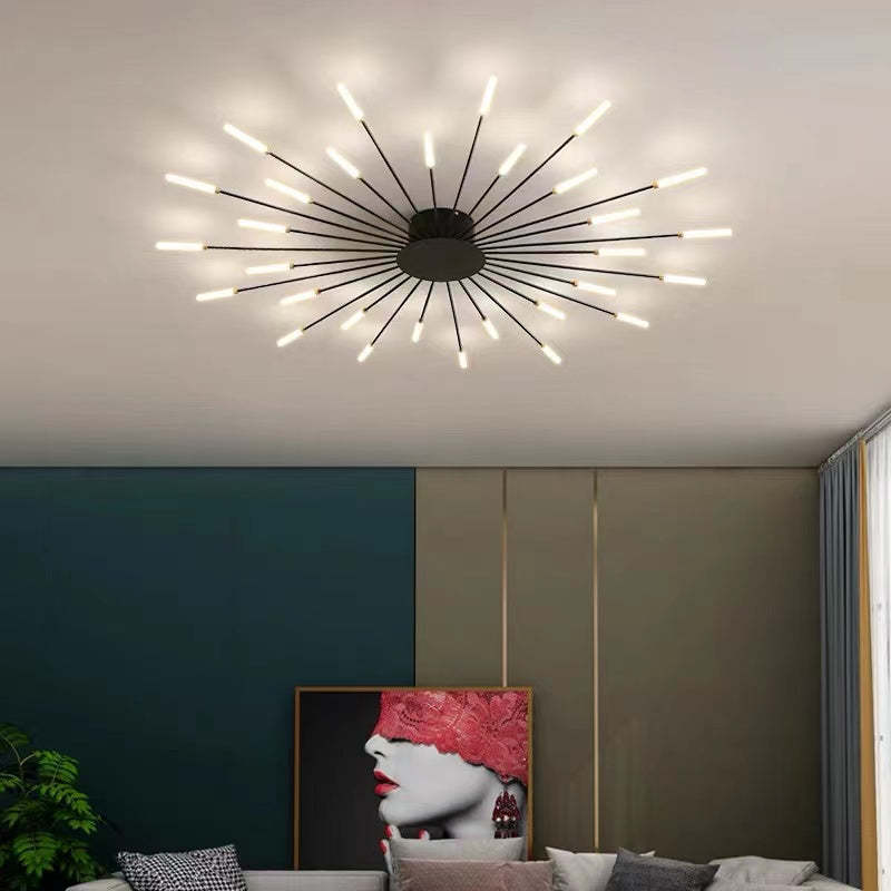 Firework LED ceiling light