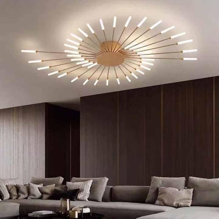 Firework LED ceiling light