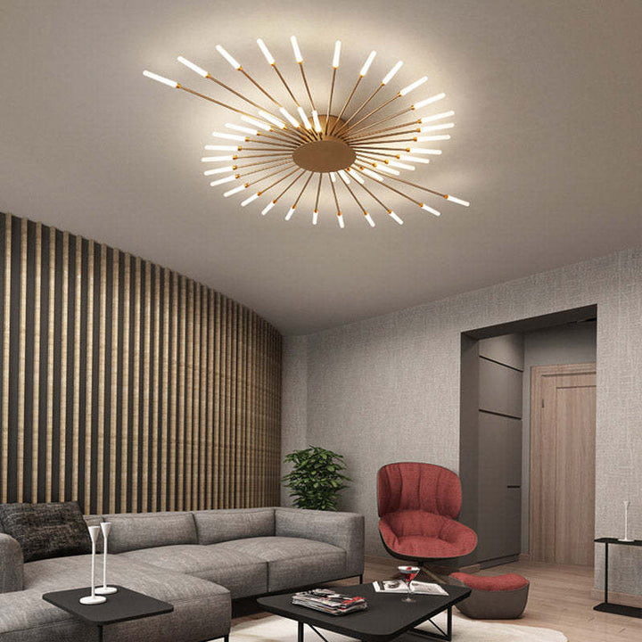 Firework LED ceiling light
