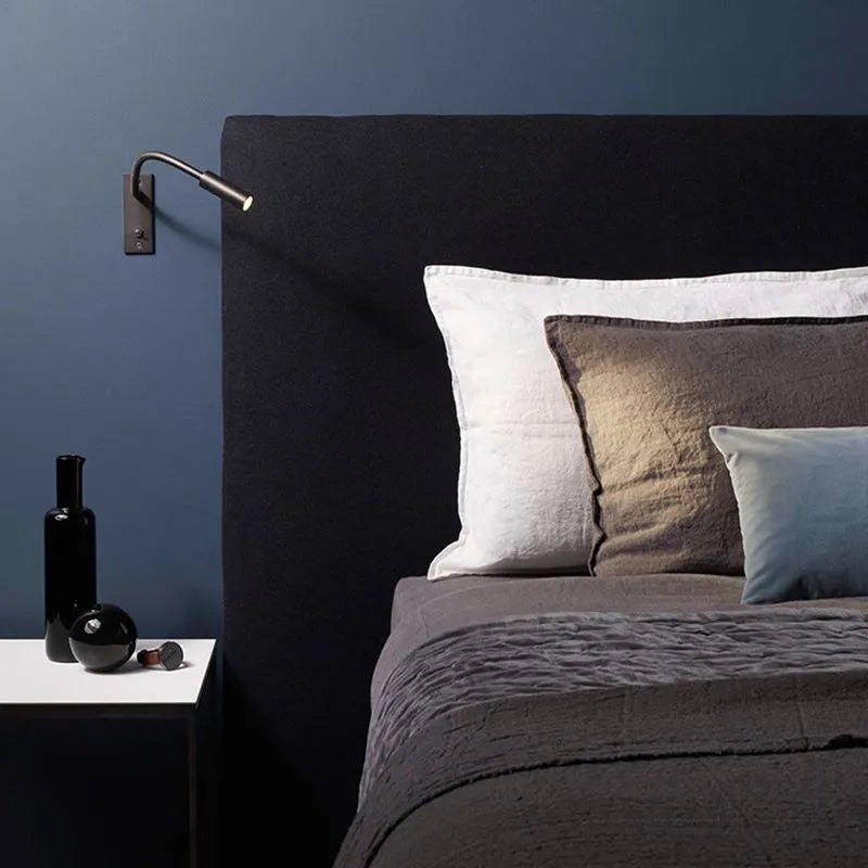Flexible LED reading wall light