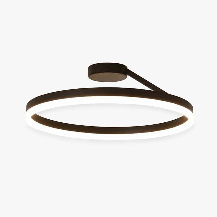 Floating ring LED ceiling light