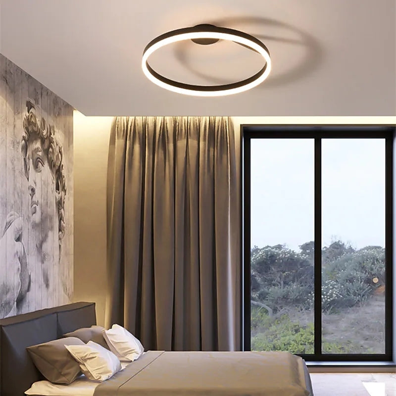 Floating ring LED ceiling light