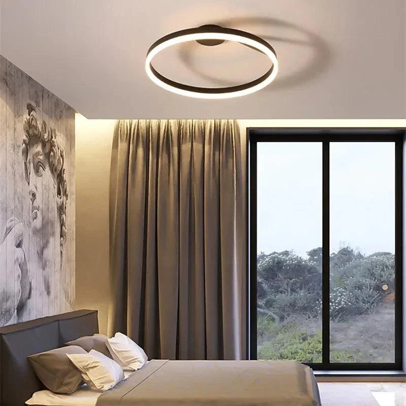 Floating ring LED ceiling light
