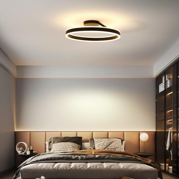 Floating ring LED ceiling light