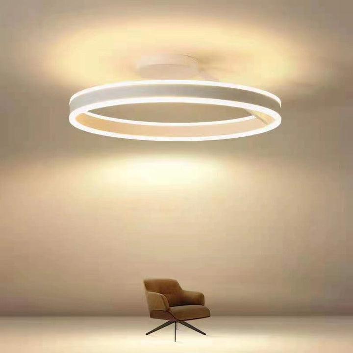 Floating ring LED ceiling light
