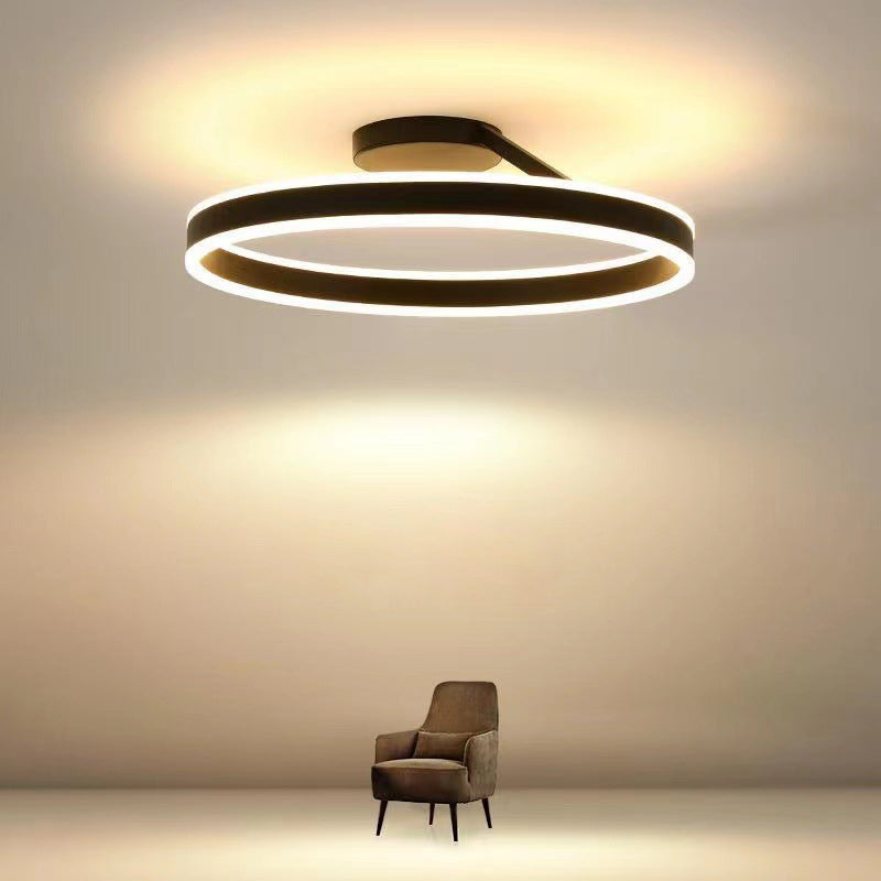 Floating ring LED ceiling light