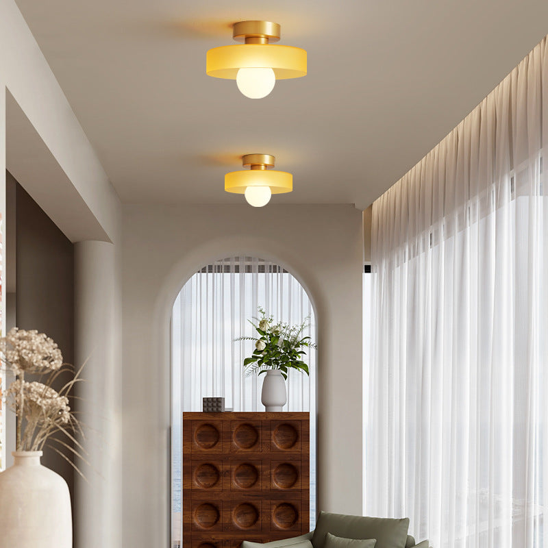 French Bauhaus Ceiling Light
