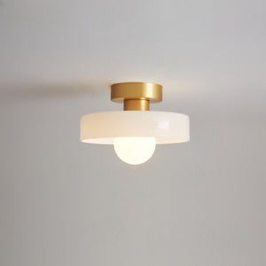 Gold/White