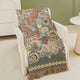 Fringed woven cotton throw