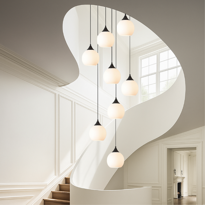 Gade's Villa Staircase Chandelier