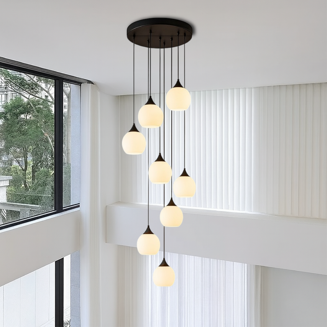 Gade's Villa Staircase Chandelier