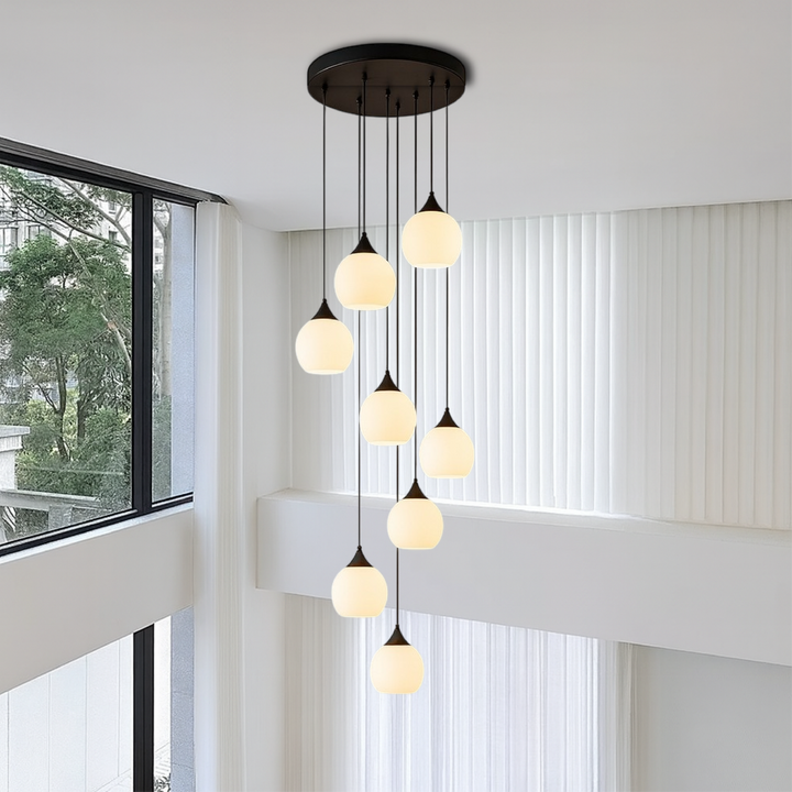 Gade's Villa Staircase Chandelier