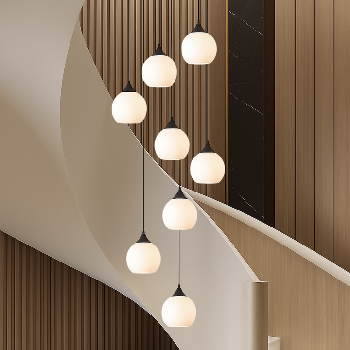 Gade's Villa Staircase Chandelier