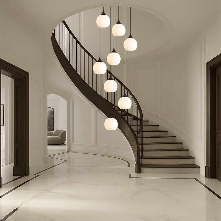 Gade's Villa Staircase Chandelier