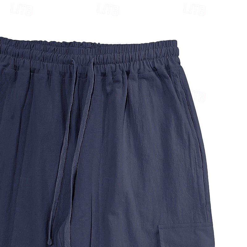 Men's Relaxed-Fit Cargo Everyday Trousers – image 9
