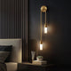 Gold Tube Wall Light