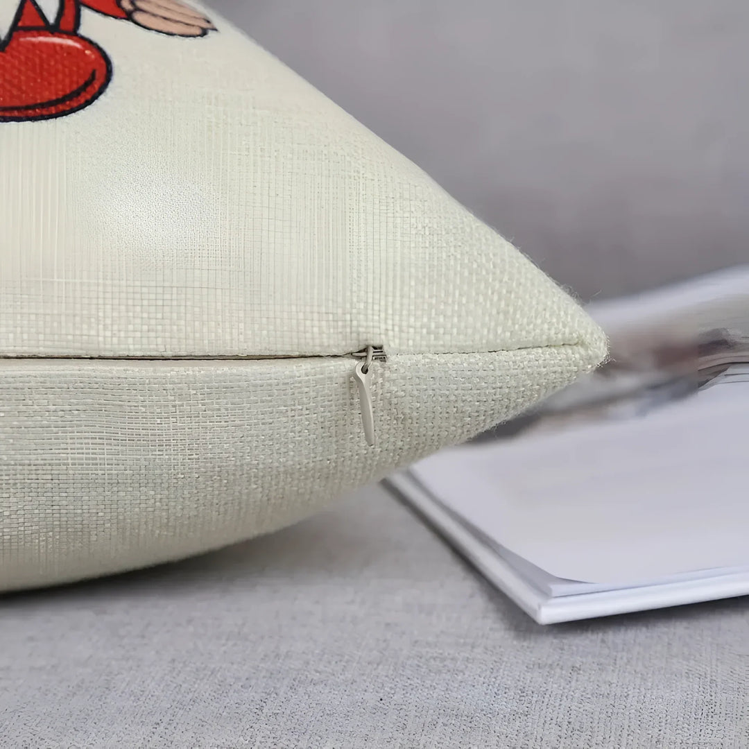 Grey Christmas cushion covers, set of 4
