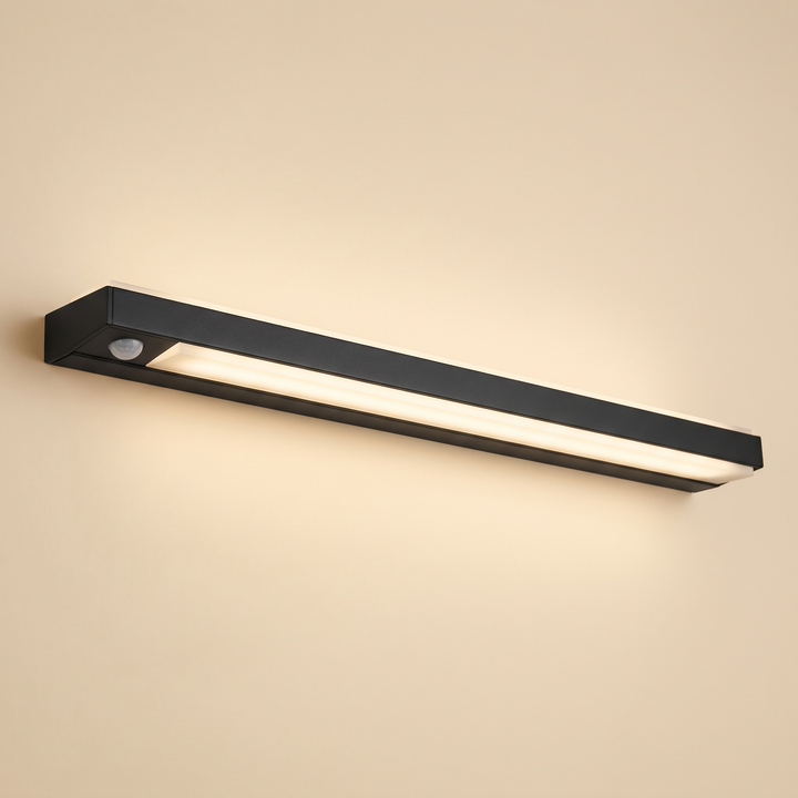 Linear LED Wall Light with Dusk-to-Dawn Sensor - 3 Colours + Remote Dimming