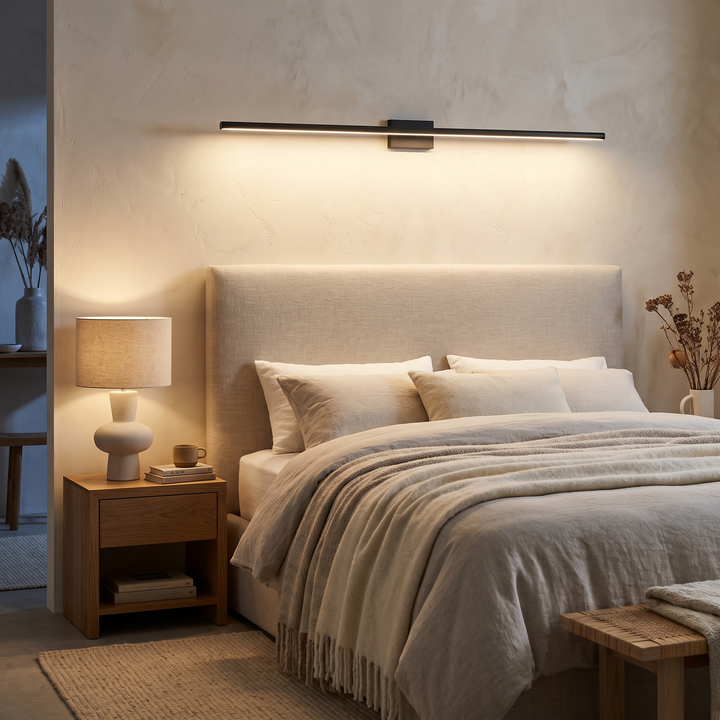 Smart App-Controlled Linear Wall Light