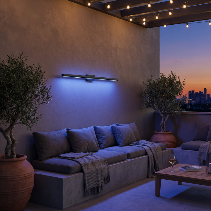 RGB Colour-Changing Linear Wall Light