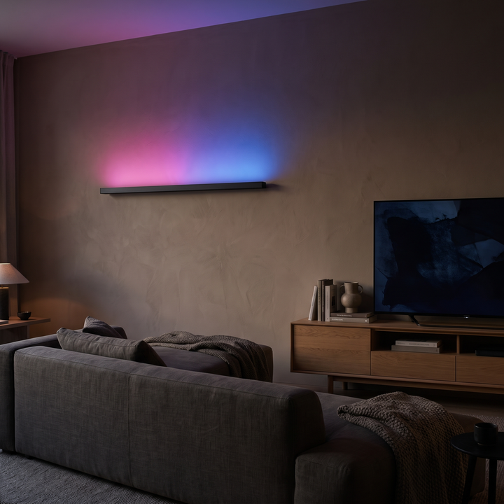 RGB Colour-Changing Linear Wall Light