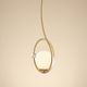 Nordic Cluster Pendant Light - Glass & Brass - Brass