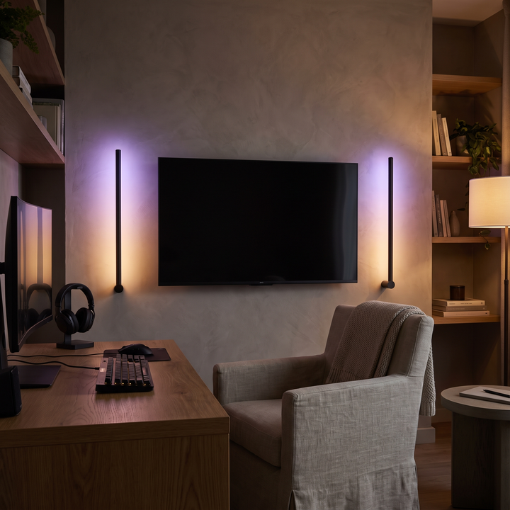 Smart RGB Linear Wall Light - App & Remote - 100 cm