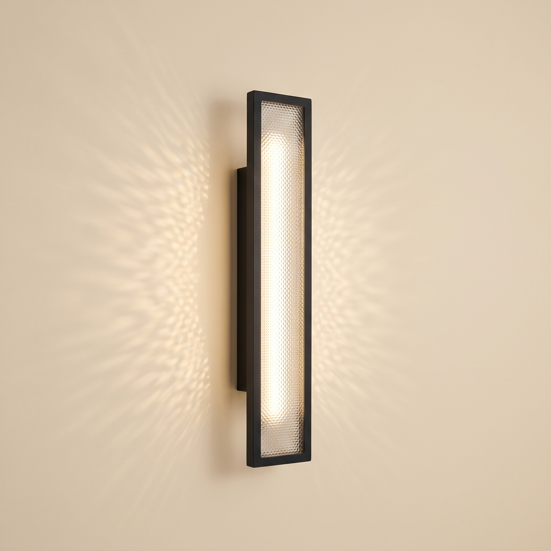 Slim Outdoor Wall Light - Eight Sizes - Small