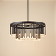 Adjustable Candle Chandelier - Modern Brass - Style 1