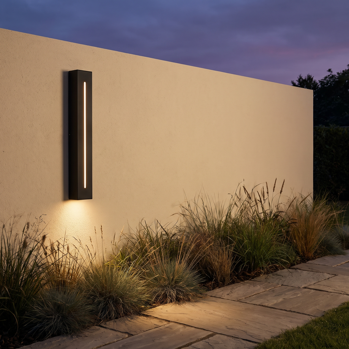 Minimalist Stainless Steel Outdoor Wall Light
