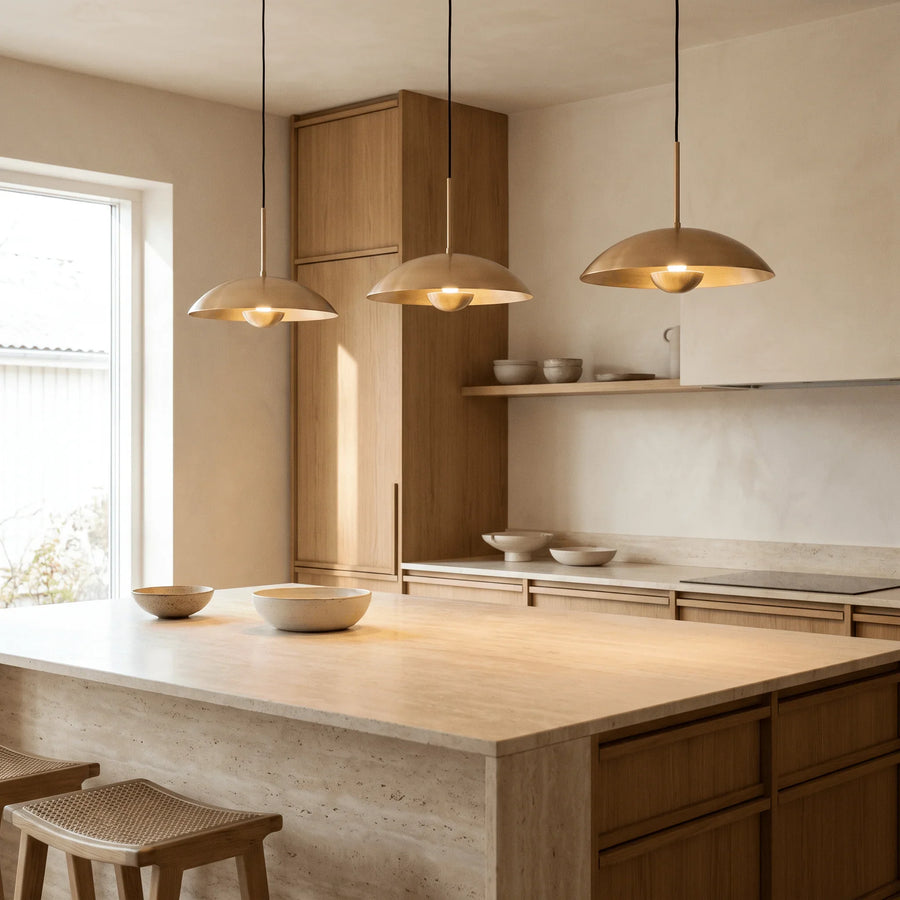 Modern Dome Pendant Light Four Sizes - Medium