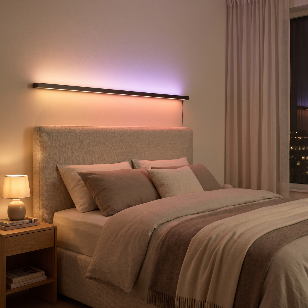 RGB Colour-Changing Linear Wall Light