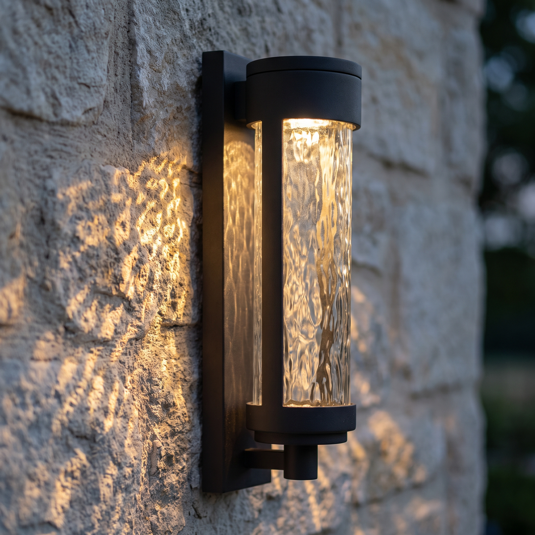 Slim Outdoor Wall Light - Eight Sizes - Large