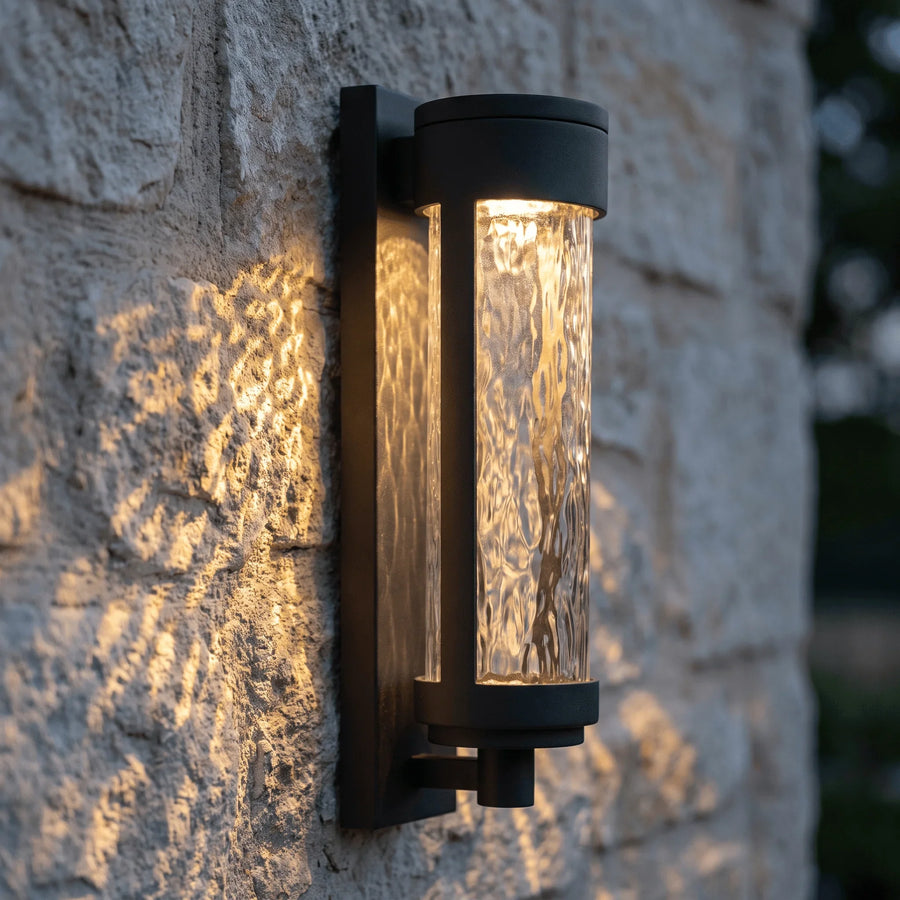 Slim Outdoor Wall Light - Eight Sizes - Large