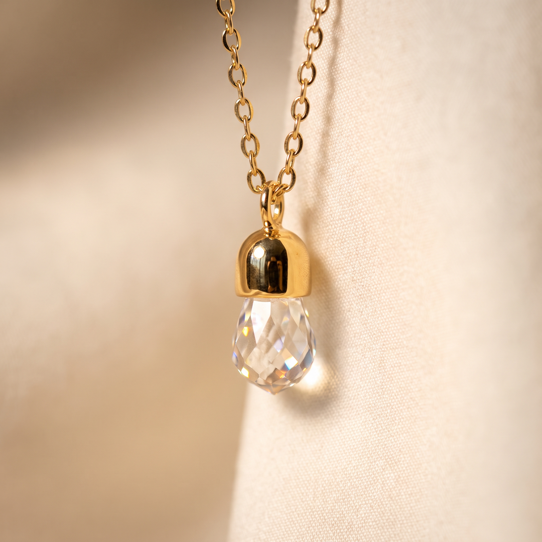 Gold Cascading Pendant Light - Adjustable Drop