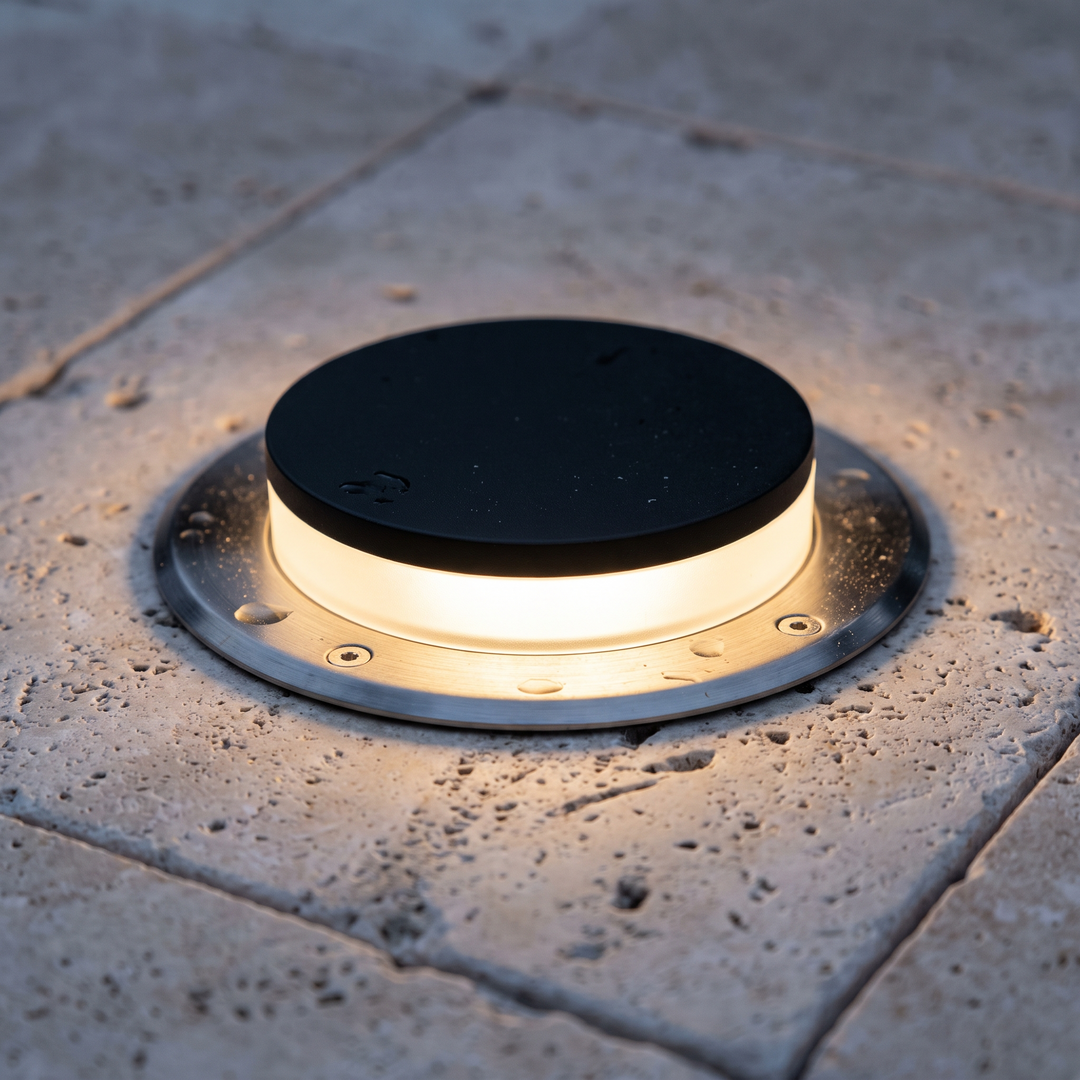 Solar Outdoor Lamp - Dimmable with Remote - Large
