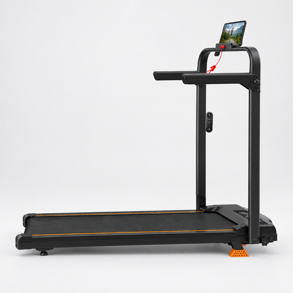 Lynch 15% Incline Folding Treadmill side view