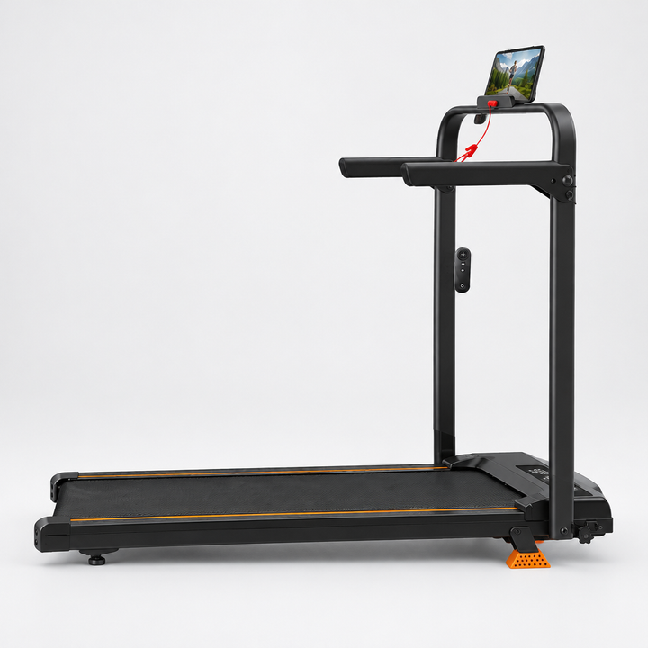 Lynch 15% Incline Folding Treadmill side view