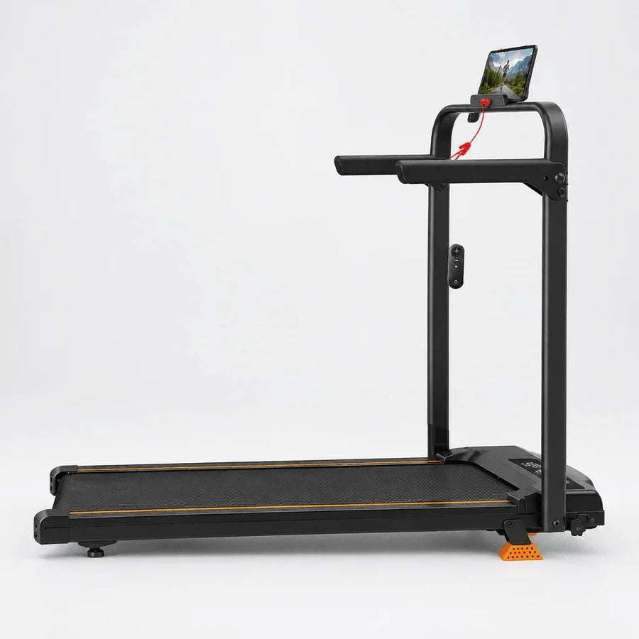 Lynch 15% Incline Folding Treadmill side view