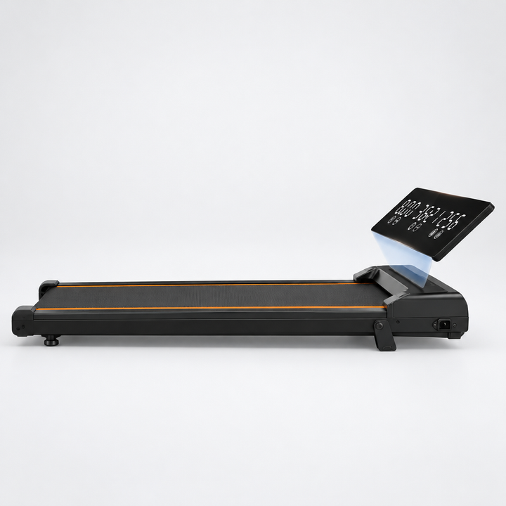 Nolan Compact Incline Walking Pad side view