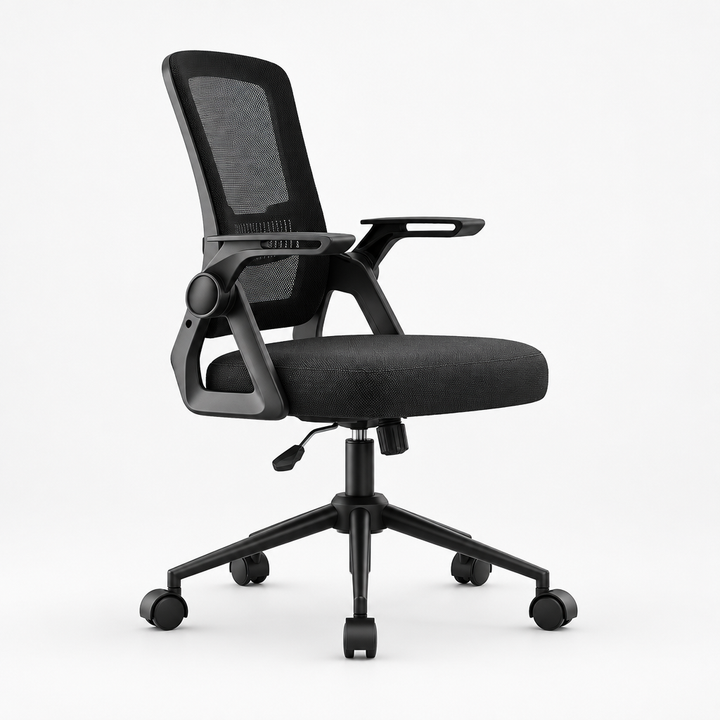 Tierney Mid-Back Mesh Desk Chair side view