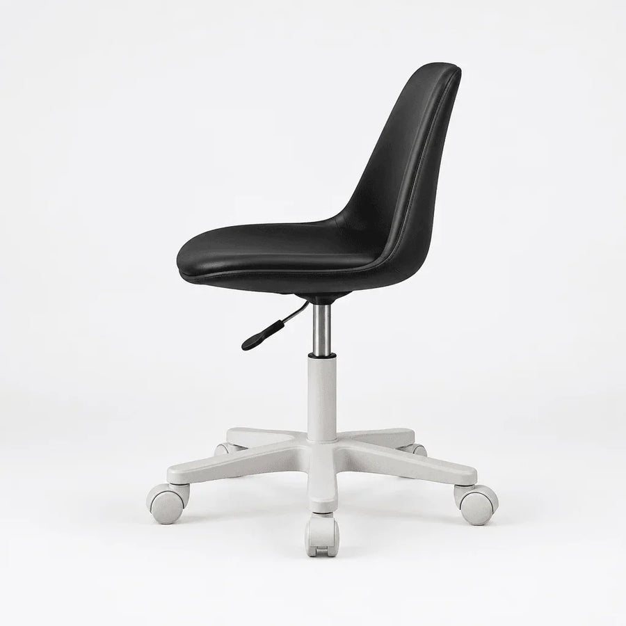 Orla Armless Swivel Desk Chair side view
